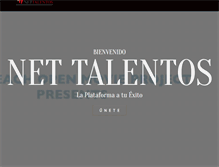 Tablet Screenshot of nettalentos.com